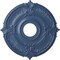 Ekena Millwork Attica Ceiling Medallion (Fits Canopies up to 5"), Hand-Painted Americana, 18"OD x 4"ID x 5/8"P CM18ATAMF - alternate 1